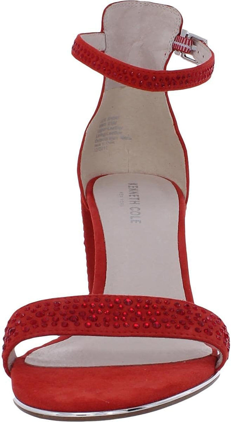 New York Women'S Lex Shine Glitzy Block Heeled Sandal Ankle