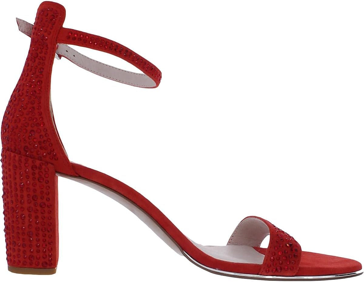 New York Women'S Lex Shine Glitzy Block Heeled Sandal Ankle