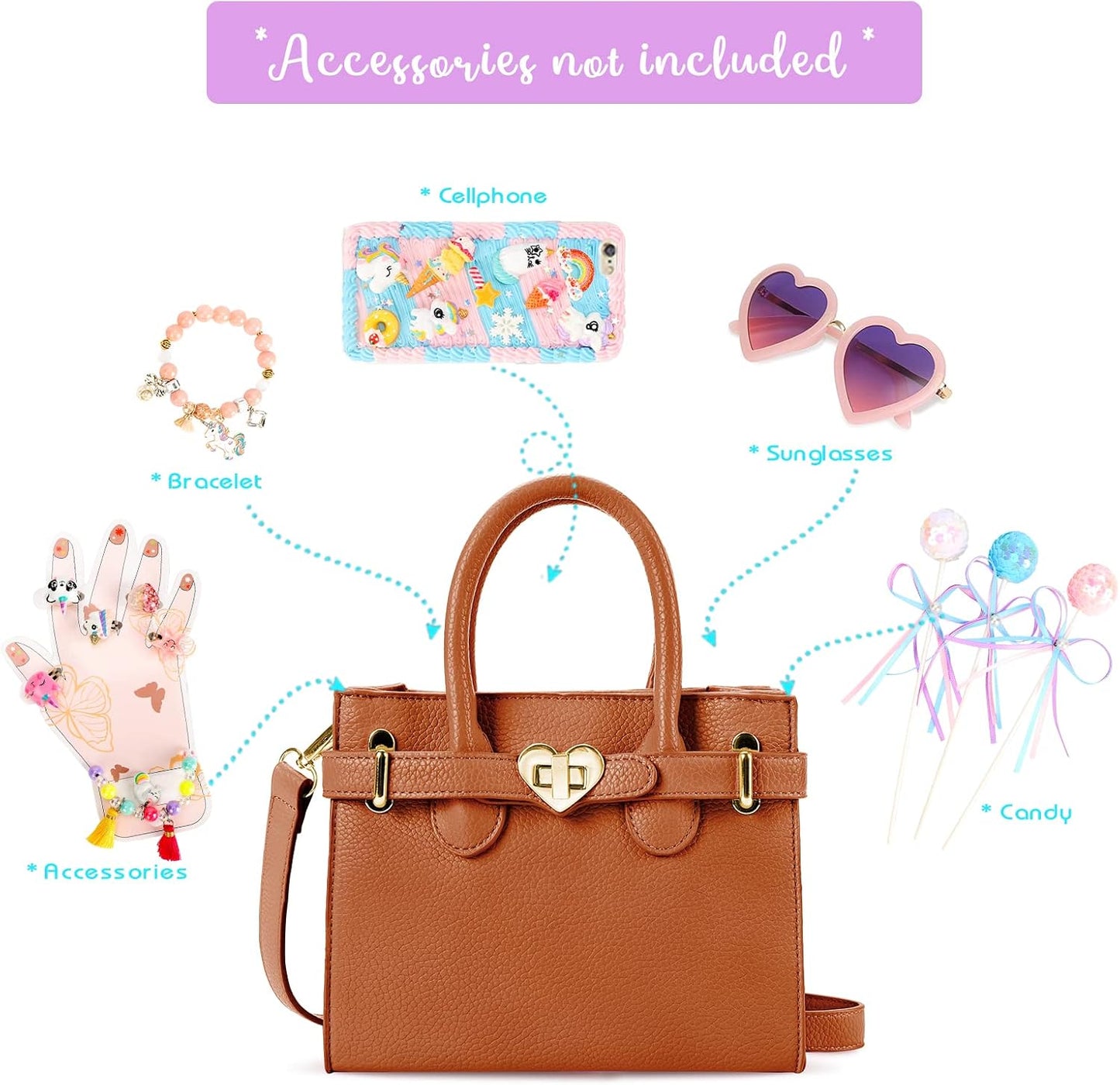 Kids Purse for Little Girls Gift Toddler Crossbody Handbags