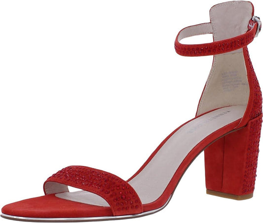 New York Women'S Lex Shine Glitzy Block Heeled Sandal Ankle