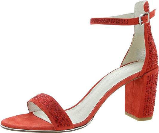 New York Women'S Lex Shine Glitzy Block Heeled Sandal Ankle